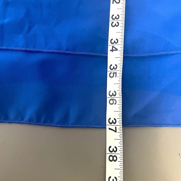 Just Fashion Now Blue Beaded Blouse – NWT, Size XL - Picture 9 of 9